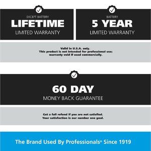 Diamond Edge Lithium-Ion Cordless Beard Trimmer Kit, Men, 12pc, Black - 9886-600